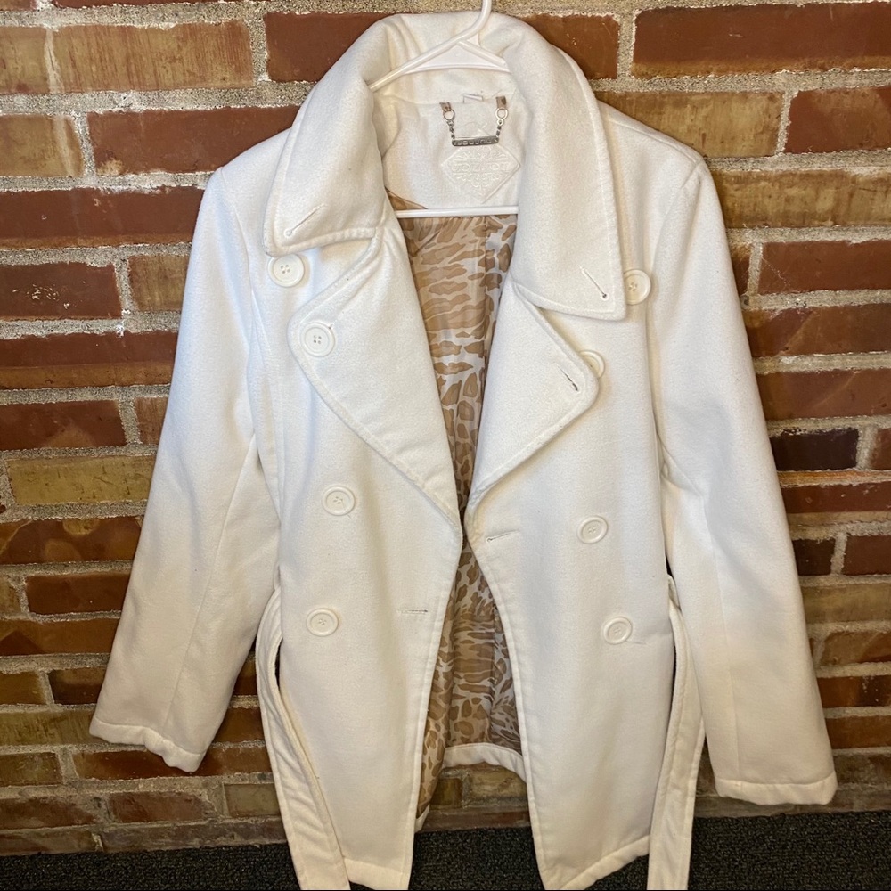 White trench coat